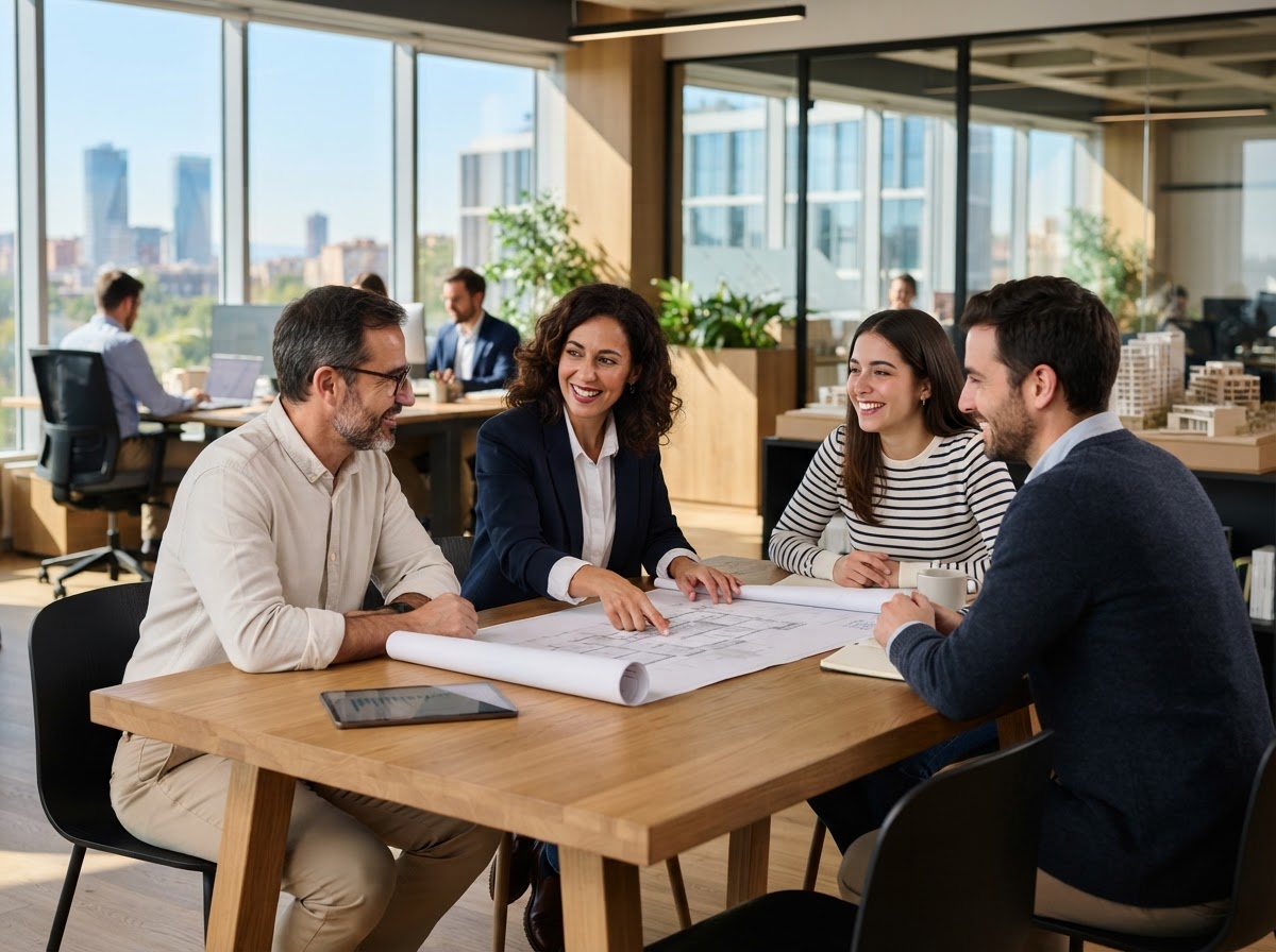 Acciona, panel de control mostrando un gráfico de riesgo frente a rentabilidad